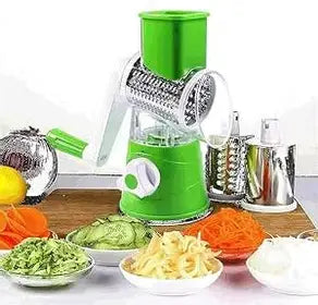 3 in 1 Vegetable Cutter and Slicer Machine – Multifunctional Manual Vegetable Chopper.