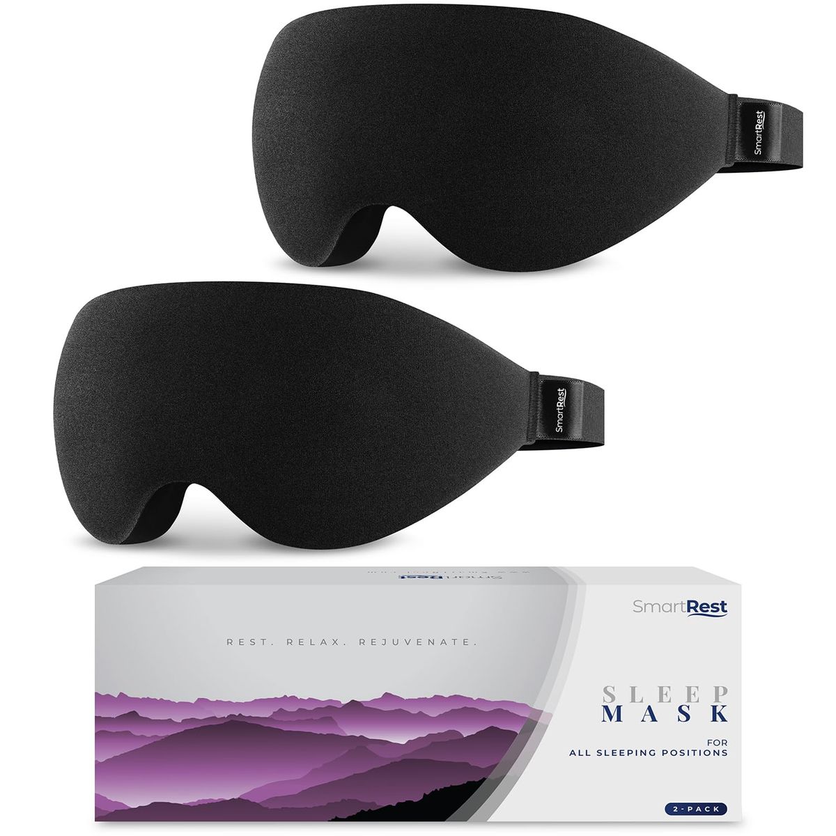 1 Ultra-Comfortable Contour Sleep Mask